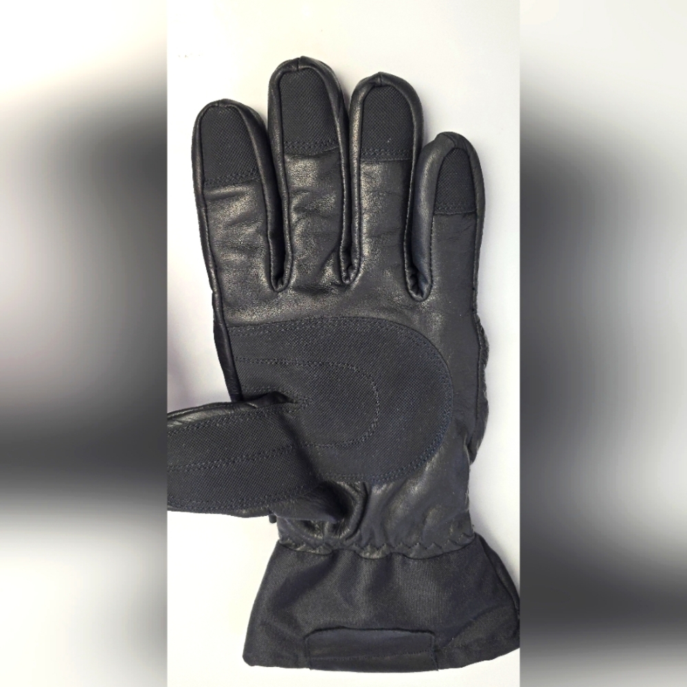 Olympia Gloves Motorcycle Black Size XL Men's Thinsulate 40gram EUC - Picture 2 of 9